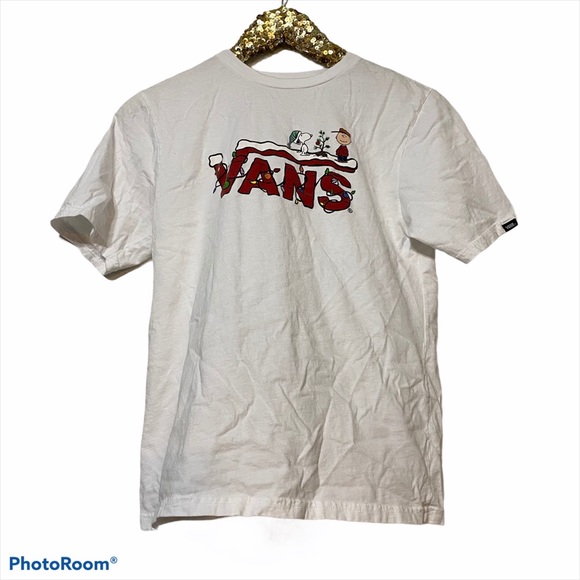Vans Tops - Vans snoopy tshirt size large